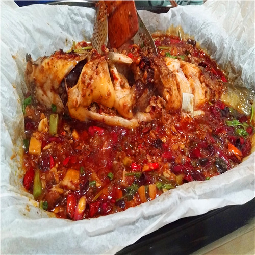 香辣紙包魚 香辣紙包魚